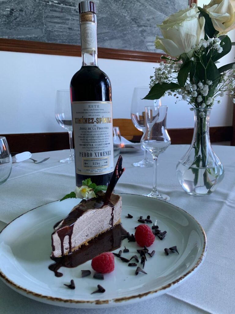 postre en San Valentín
