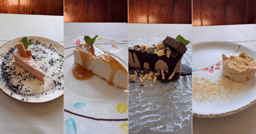 collage de algunos postres del día de canarias en la pasadilla